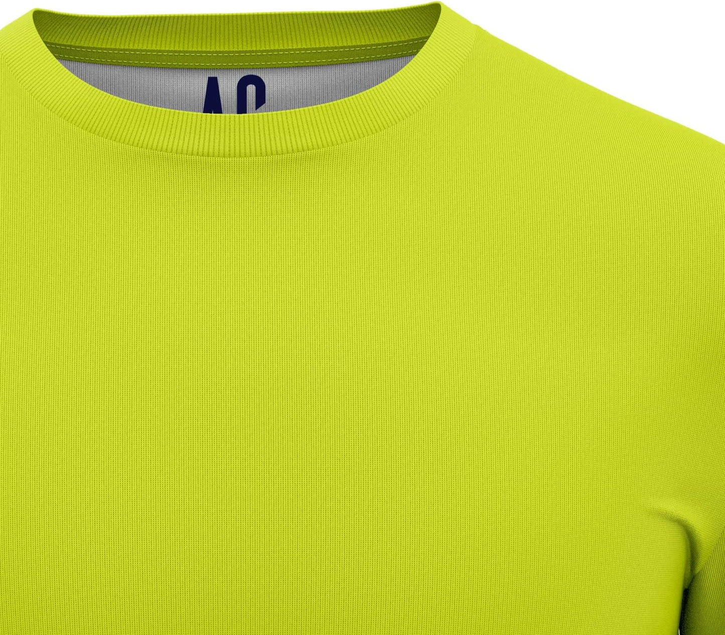 High Visibility Shirts for Men 100% Polyester UPF40+ Long Sleeve Safety Construction Work Shirts