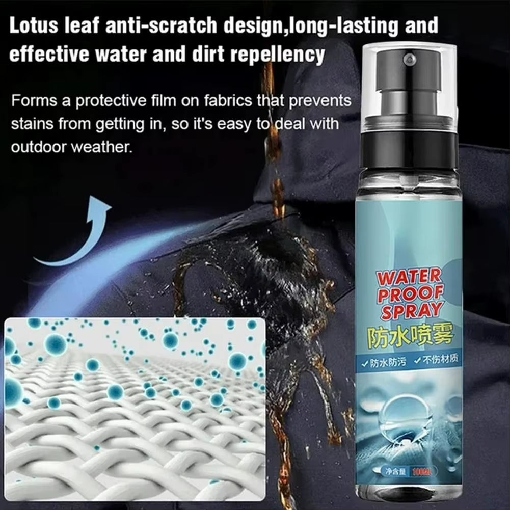 100Ml Rain and Stain Spray Hightech Protector Spray Spray Protector Leather Waterproof Waterproofing Suede Spray Shoe Waterproof