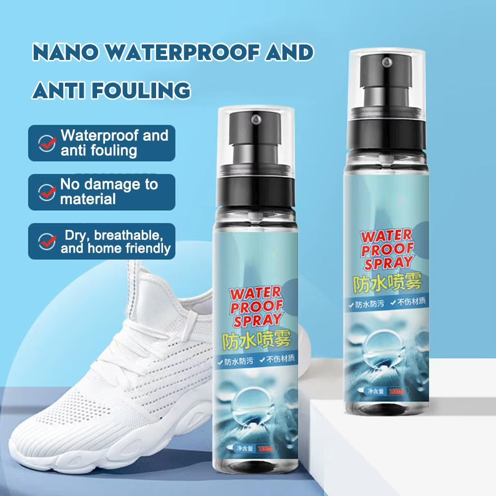 100Ml Rain and Stain Spray Hightech Protector Spray Spray Protector Leather Waterproof Waterproofing Suede Spray Shoe Waterproof