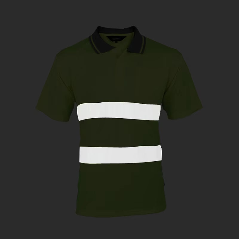 Reflective T Shirt Men High Visibility Reflective Safety Shirt Hi Vis Workwear Clothes Work Shop Shirt Men Mechanic