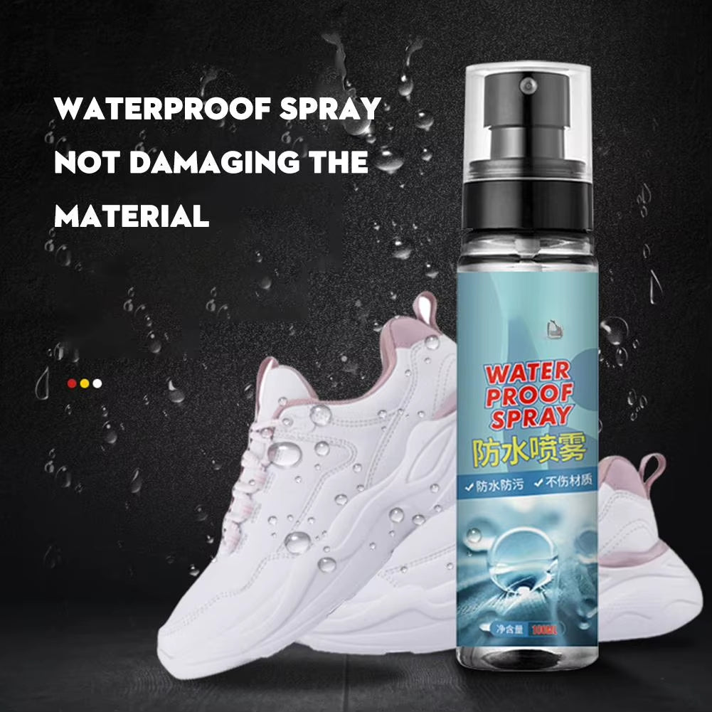 100Ml Rain and Stain Spray Hightech Protector Spray Spray Protector Leather Waterproof Waterproofing Suede Spray Shoe Waterproof
