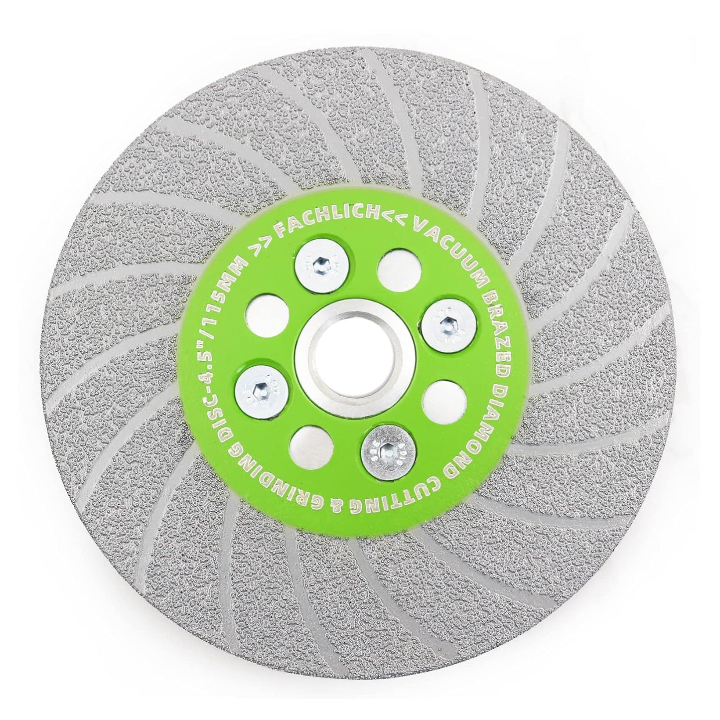 Ceramic Cutting Grinding Disc 4-1/2" Diamond Grinding Wheel for Beveling,Small Cuts,Grinding,Rounding Shaping Edges/Corners of Porcelain,Tile,Granite,Marble,Concrete